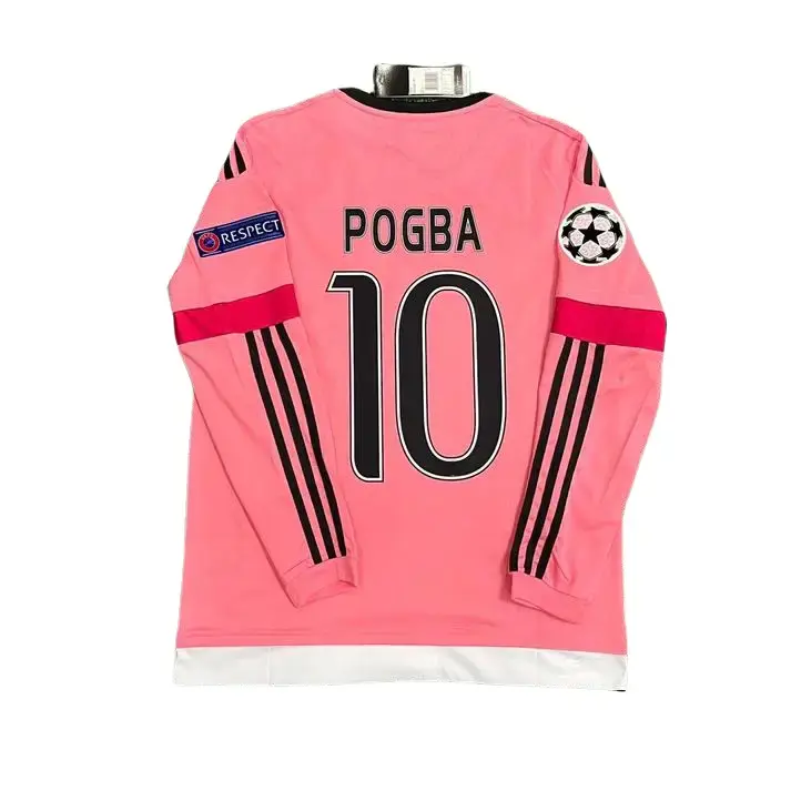 #10 Paul - Long Sleeve 2015/16 Retro Pink Jersey