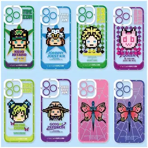 Anime JoJo's Bizarre Adventure Phone Case For iPhone 17 16 15 14 13 12 11 - Personalized Aesthetic Design Shockproof Phone Case: Your Perfect Blend of Style and Safety!