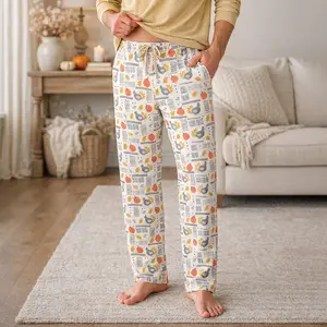Thanksgiving Bamboo Adult Pajama Pants