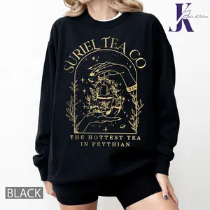 Suriel Tea Co Shirt, Acotar Sweatshirt, A Court Of Thorns And Roses Shirt, The Night Court Gift, Bookish Shirt, Reading Tee, Reader Gifts