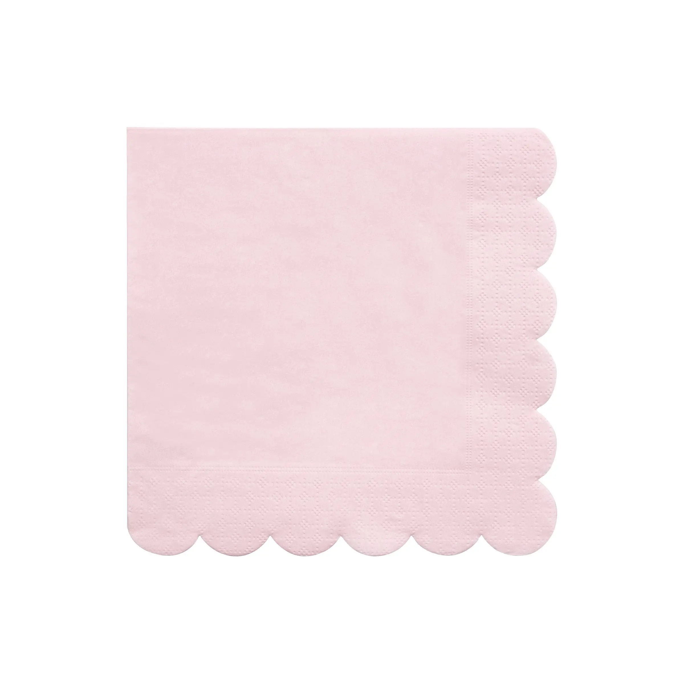 Large Candy Pink Paper Napkins (x 20)