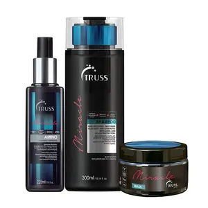 Truss Amino Miracle Heat Protectant Spray Bundle & Miracle Shampoo & Hair Mask