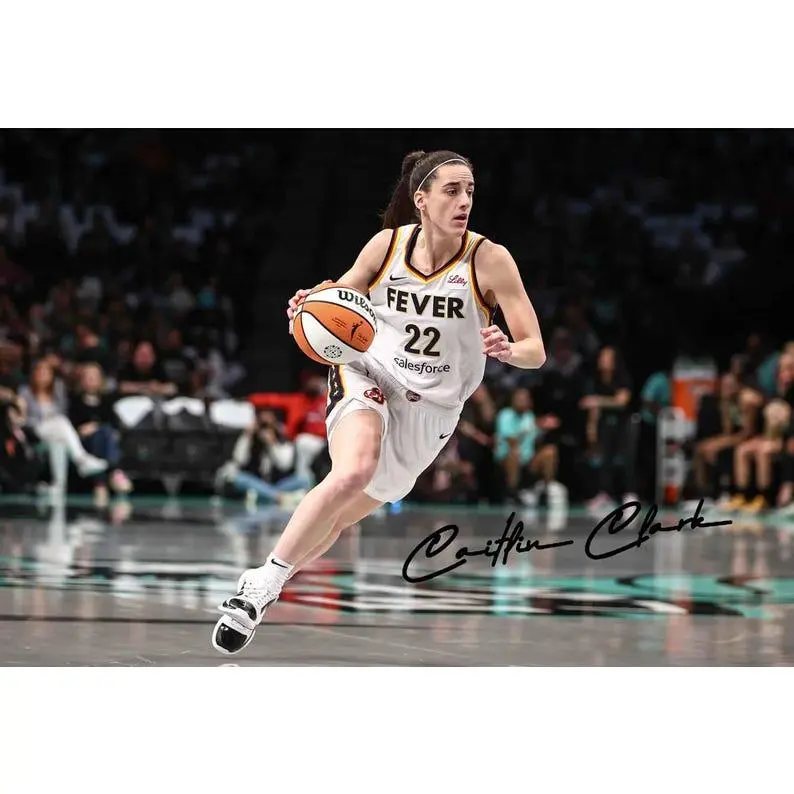 Caitlin Clark glossy Poster Print Unframed