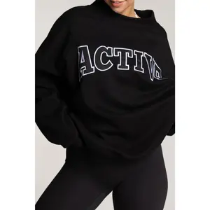 Foundation Fleece Mockneck - Black