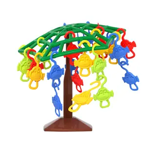 Monkey Balance Board Game for Kids Ages 3-8, Wooden Stacking & Balancing Toys - MontessoriMath Learning Counting Game with Numbers & Weights, Family Board Games for Boys GirlsEducational Gifts