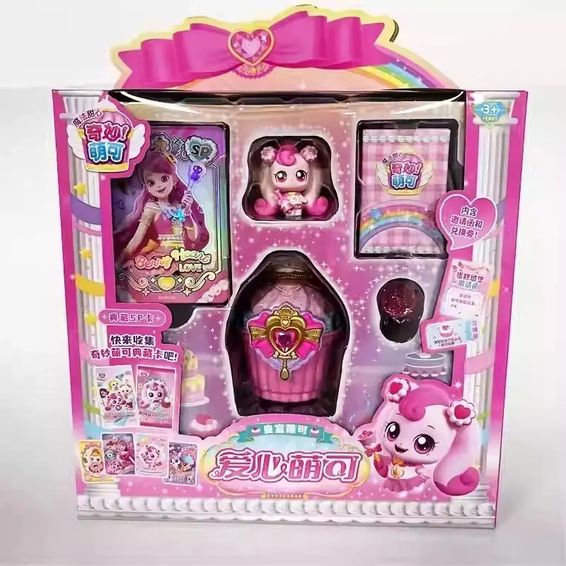 Catch Teenieping Kawaii Anime Figures Magic Sweetheart Cake Series Love Princess Sweetheart Play Home Girl Cute Birthday Gifts