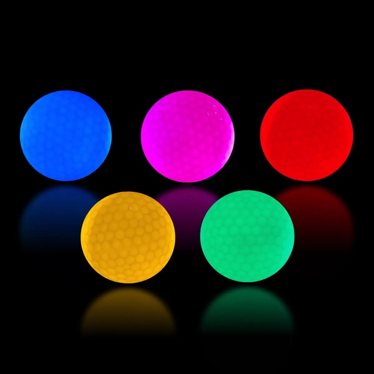 Glo-Pin LED Light up Golf Balls for Better Visibility