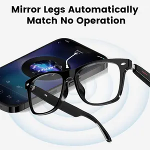 Glasses Bluetooth Audio Glasses for Men Women with Dual Stereo Speakers, Open Ear Music &HD Calling