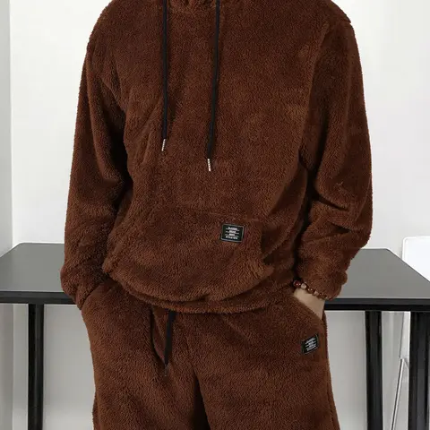 Men's Hooded Sweatshirt Shorts Set, Fresh New Arrival Must-Have, Very Worthwhile Hoodie Top Pants Two-Piece Suit, Casual Long Sleeve Fitted Design, Outfit