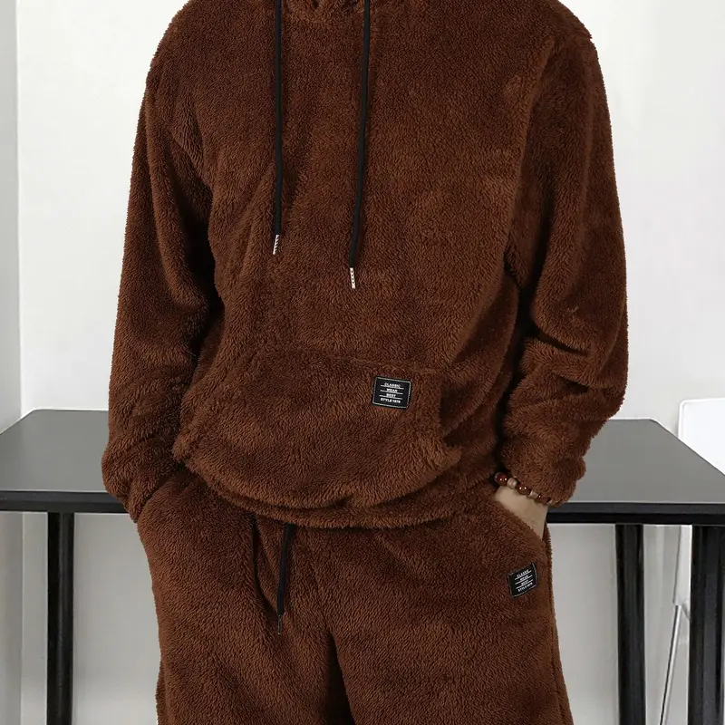 Men's Hooded Sweatshirt Shorts Set, Fresh New Arrival Must-Have, Very Worthwhile Hoodie Top Pants Two-Piece Suit, Casual Long Sleeve Fitted Design, Outfit