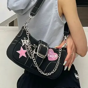 Ivory Élan Y2k Shoulder Purse