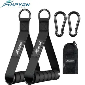 Gym Exercise Handles, Replacement Handle Attachments for Cable Machine Pulleys, Resistance Band and Strength Trainer, Pull Down Workout Accessories, Home Gym Add On Equipment，TikTokShopBlackFriday