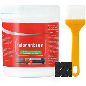 Rust Conversion Agent 300g, Multi-Functional Anti-Rust , Water-Based Metallic , Rust Remover for Metal,Universal Anti-Rust  Rust Removal Conversion Agent (Black)