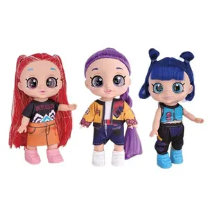 10 Inch KPOP Witch Doll with 5D Bright Eyes, 5 Joint Movable Body, Chubby Vinyl Figure with Music & Sound Effects, Blue Tiger Series Toy, Birthday Gift for Kids & Fans
