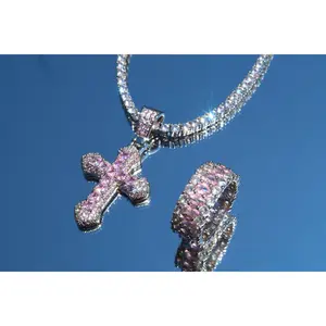 Pink Cross & Ring Bundle