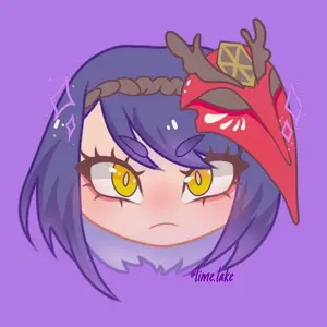 Kujou Sara Genshin Impact Acrylic Charm / Keychain