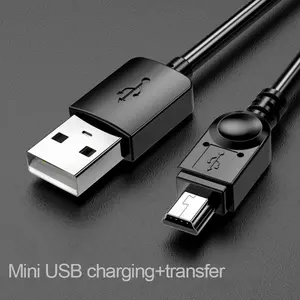 Data Cable, Mini USB Charging Cable, Universal Charging Cable, Mobile Hard Drive Extension Cable, Phone Accessories for MP3 Car Recorder