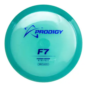 Prodigy F7 400 Plastic Fairway Driver Disc - Medium Speed Understable with Substantial Glide for Recreational Players