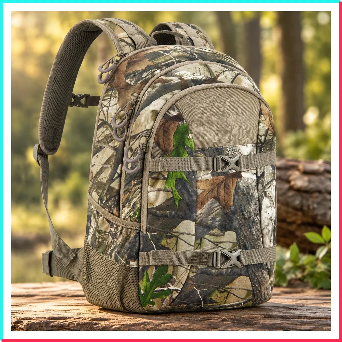 Hunting Backpack for Men, 25L Lightweight Day Pack for Deer Hunting