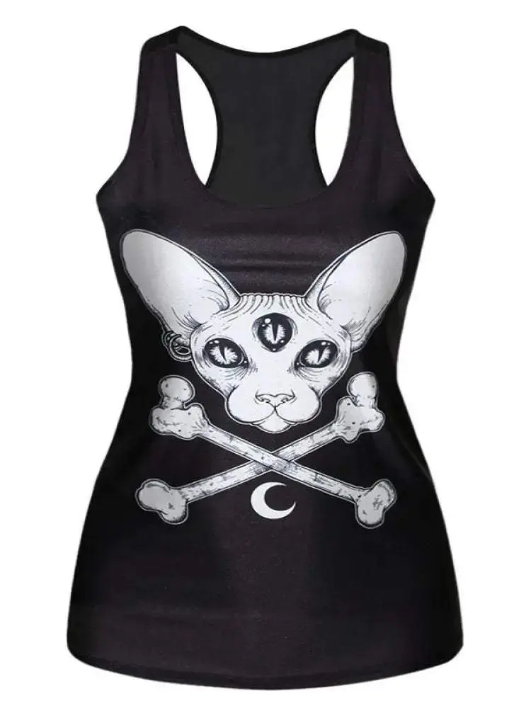 Witchy Kitty Tank Top