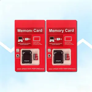 Storage card with adapter, Micro SD card, Micro TF card, suitable for vehicle Bluetooth devices' data, compatible with sports recorders' videos, PC files, supports portable game console storage