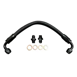 Power Steering Block Delete Line Braided Loop Hose Acura Honda RSX Type S DC5 EG EK