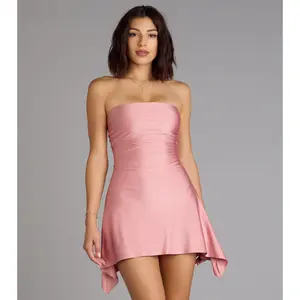 Flirty Vibe A-Line Mini Tube Dress