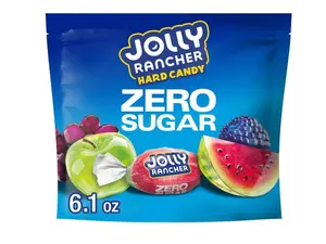 JOLLY RANCHER Zero Sugar Assorted Fruit Flavored Hard Candy Bag, 6.1 oz