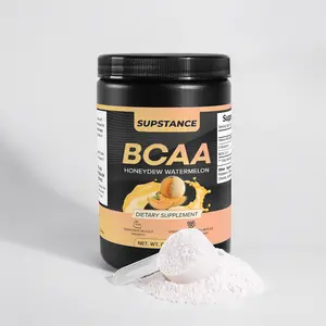 SUPSTANCE BCAA Post Workout Powder | 45 Servings - Honeydew Watermelon - Gluten Free, Sugar Free