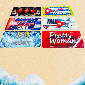 Cuba Soul & Faith Collection – 6 Plate Wall Set Featuring Vibrant Designs & Inspirational Messages for Home Decor