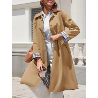 Oversized Coat Maxi Summer Coat Trenchcoat In Summer TikTok