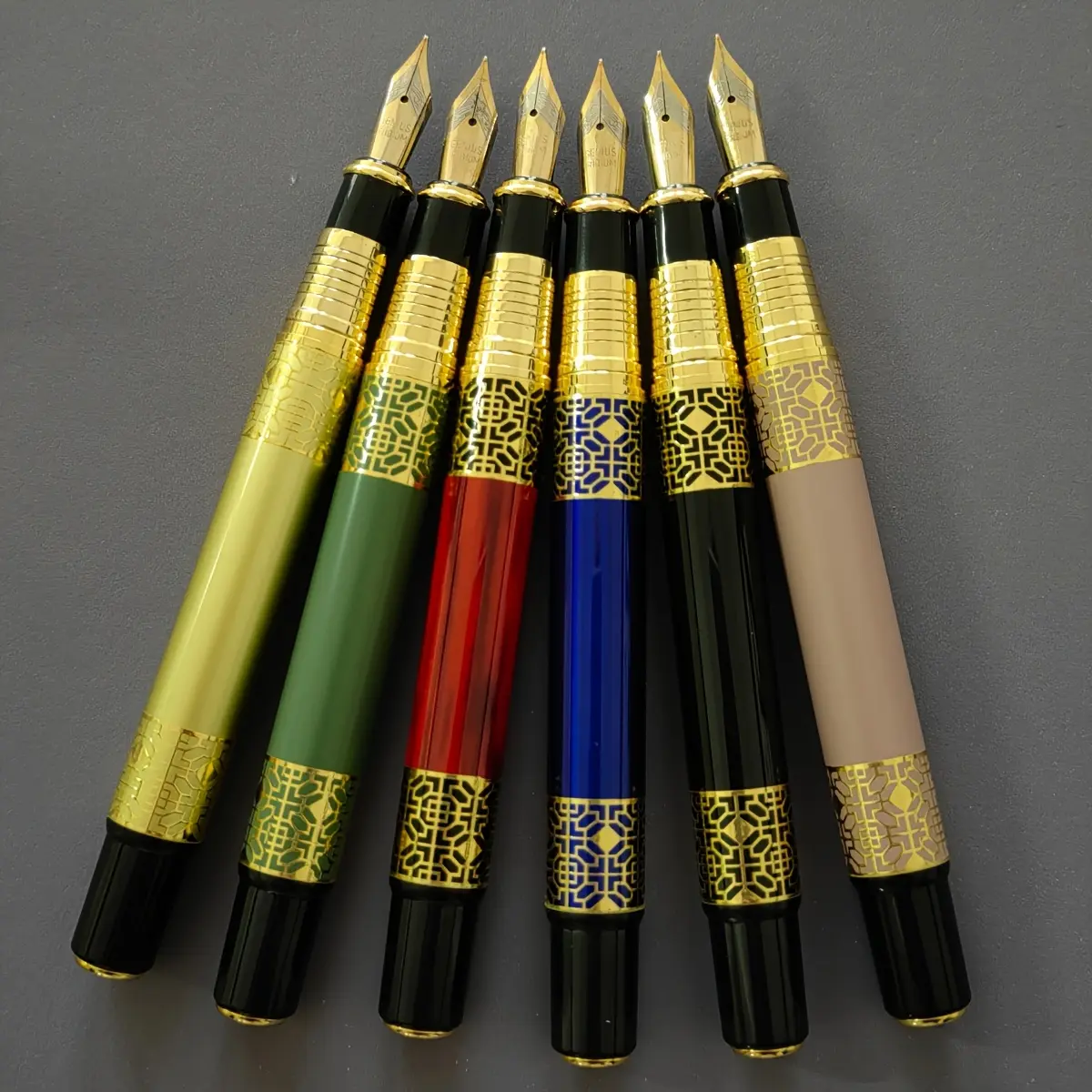 1 pc steel pen + 50 ink capsules, 0.5 mm fine tip, art calligraphy, preferred for creative work, metal pen holder, elegant and premium, engraved barrel, built-in ink converter, study supplies, holiday gifts—Valentine’s Day, back-to-school season, birthday 1 pc steel pen + 50 ink capsules, 0.5 mm fine tip, art calligraphy, preferred for creative work, metal pen holder, elegant and premium, engraved barrel, built-in ink converter, study supplies, holiday gifts—Valentine’s Day, back-to-school season, birthday