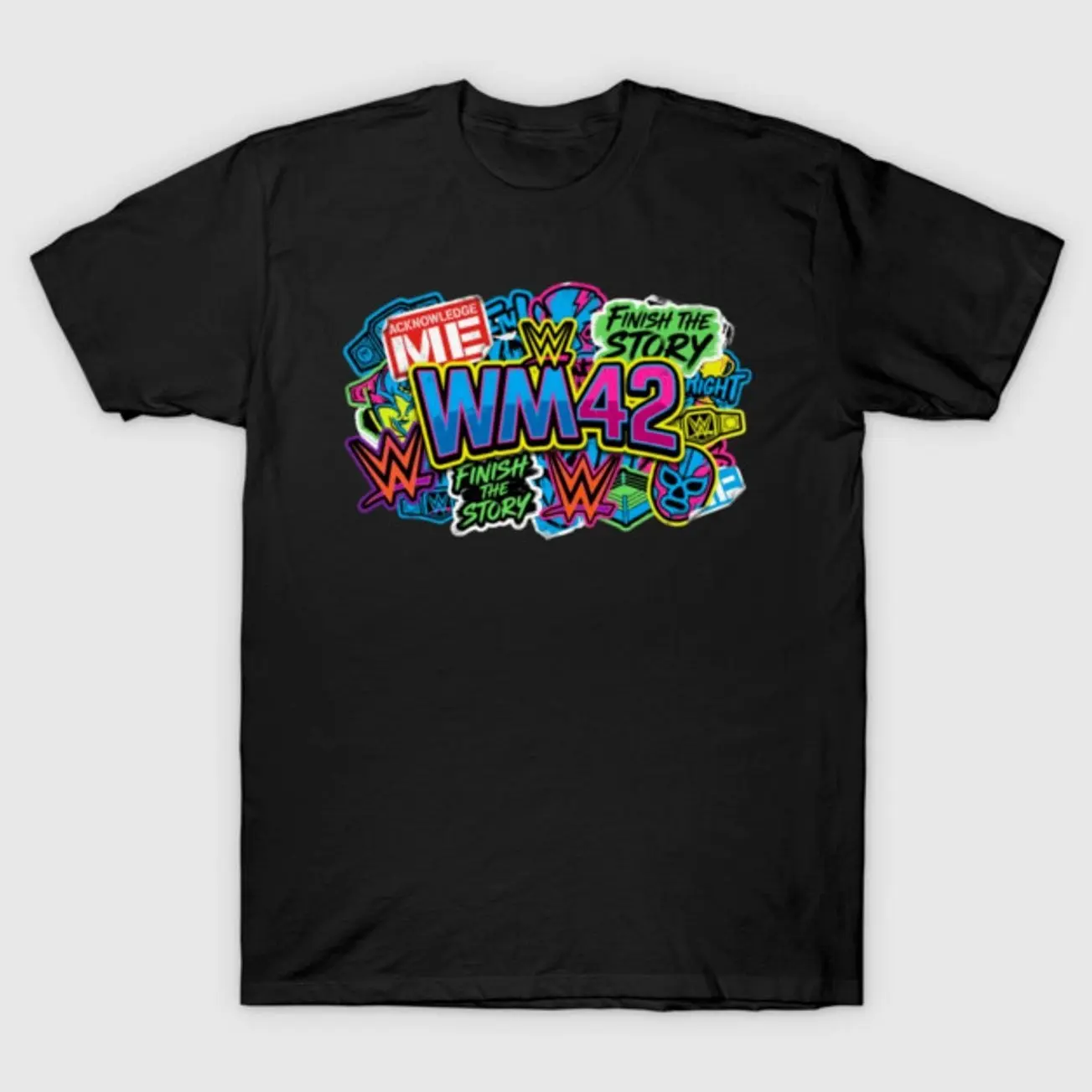 WrestleMania 42 T-Shirt Wrestling Vintage Shirt - Gift For Fans, Friends