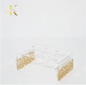 Acrylic Calligraphy Coffee Cup Holder