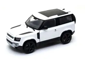 2020 Land Rover Defender - Metallic Cream White (NEX) Diecast 1:26 Scale Model - Welly 24110CRM