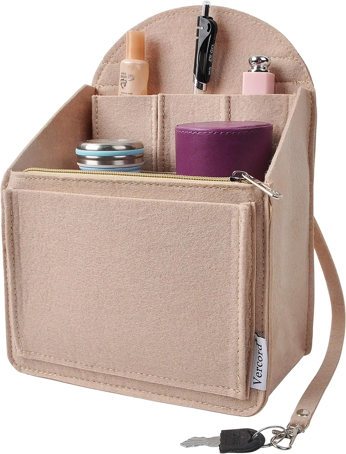 Felt Backpack Organizer Rucksack Insert Liner Inside Daypack Shoulder Bag 5 Colors 2 Size