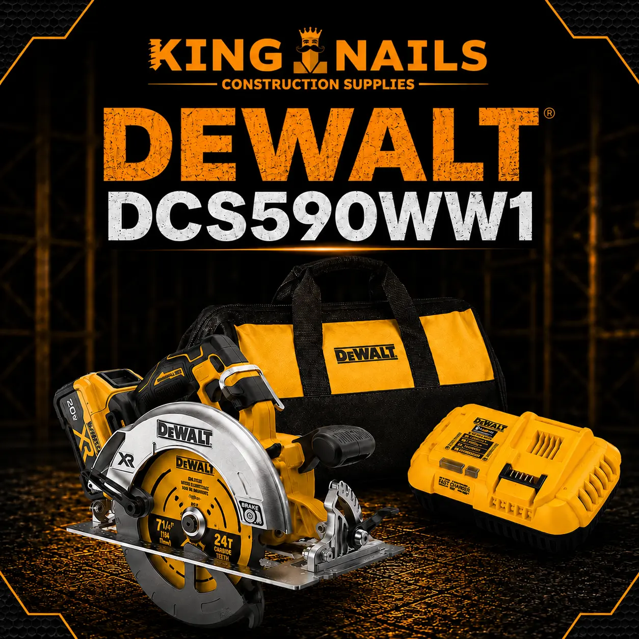 Sierra Circular DEWALT DCS590WW1