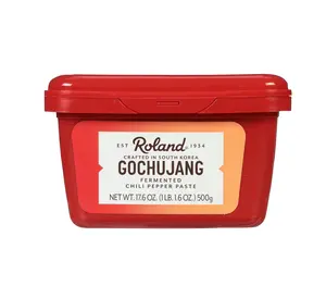 Roland Foods Gochujang, Korean Fermented Hot Chili Paste, 17.6 Oz