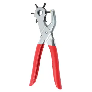 Leather Belt Hole Punch Tool, Versatile Belt Puncher for Home Use, Easy Operation, Round Hole Punch for Straps and Belts
