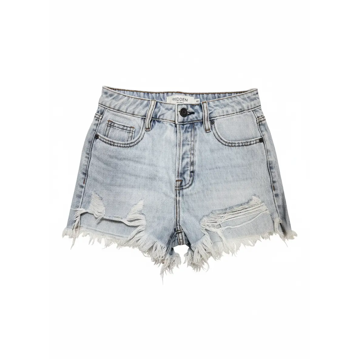 Hidden Sofie Distressed Denim Shorts