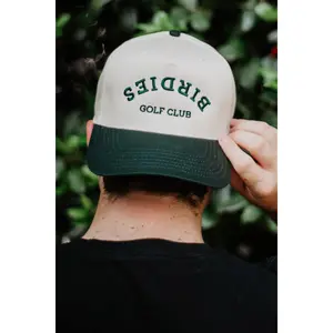 BIRDIES Golf Club Upside Down Men's Trucker Hats Vintage