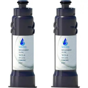 ICE2 F2WC9I1 ICE Maker Filter Replacement, Compatible with ice2 F2WC9I1 W10565350, W10480323,  in 50 Ib Ice Maker Machines,2 PACKS