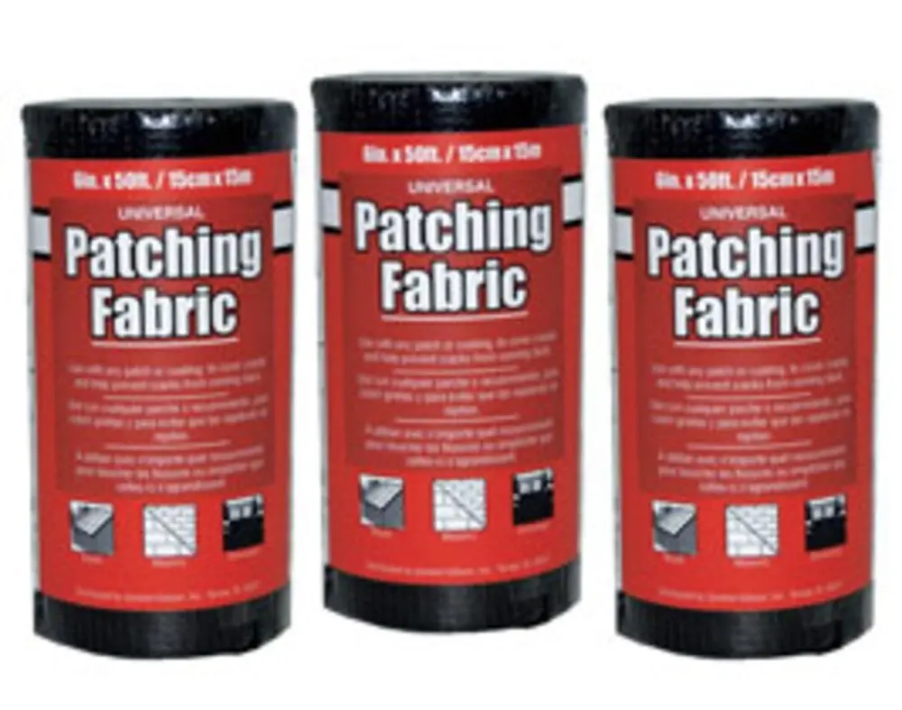 Gardner Gibson 401445028 4502-GA 6 in. x 50 ft. Black Asphalt Saturated Glass Fabric