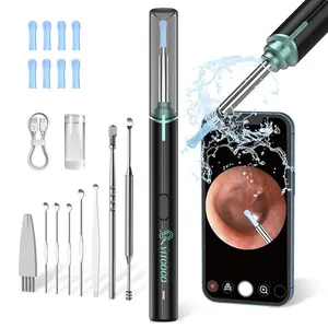 VITCOCO 8 Pcs Ear Pick Cleaning Kit, Ear Cleansing Tool Set, Ear Curette Ear Wax Remover Tool with a Cleaning Brush and Storage Box, for iOS & Android