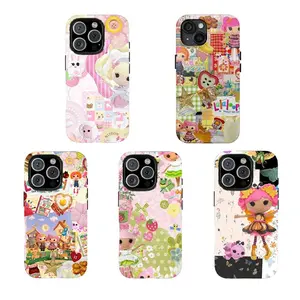 La.la.lo.o.psy Cutecore Phone Case,Cute Kawaii Dollcore Aesthetic Phone Cover for iPhone 16/15/14/13/12/11/17 ProMax Plus for Samsung phones, suitable for both men and women, an excellent choice for Halloween, Christmas and Thanksgiving.