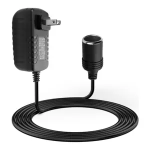 AC to DC Converter, 24W 2A Power Adapter with 12V Car Cigarette Lighter Socket, 110-240V to 12V Converter for Home Use – 1 Pack   #CarEssentials   #AutoUpgrade