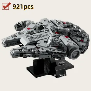 2026 New 75375 Falcon Spaceship Bricks Compatible Millennium Building Toy, Boy Gift, Gift, Holiday Gift