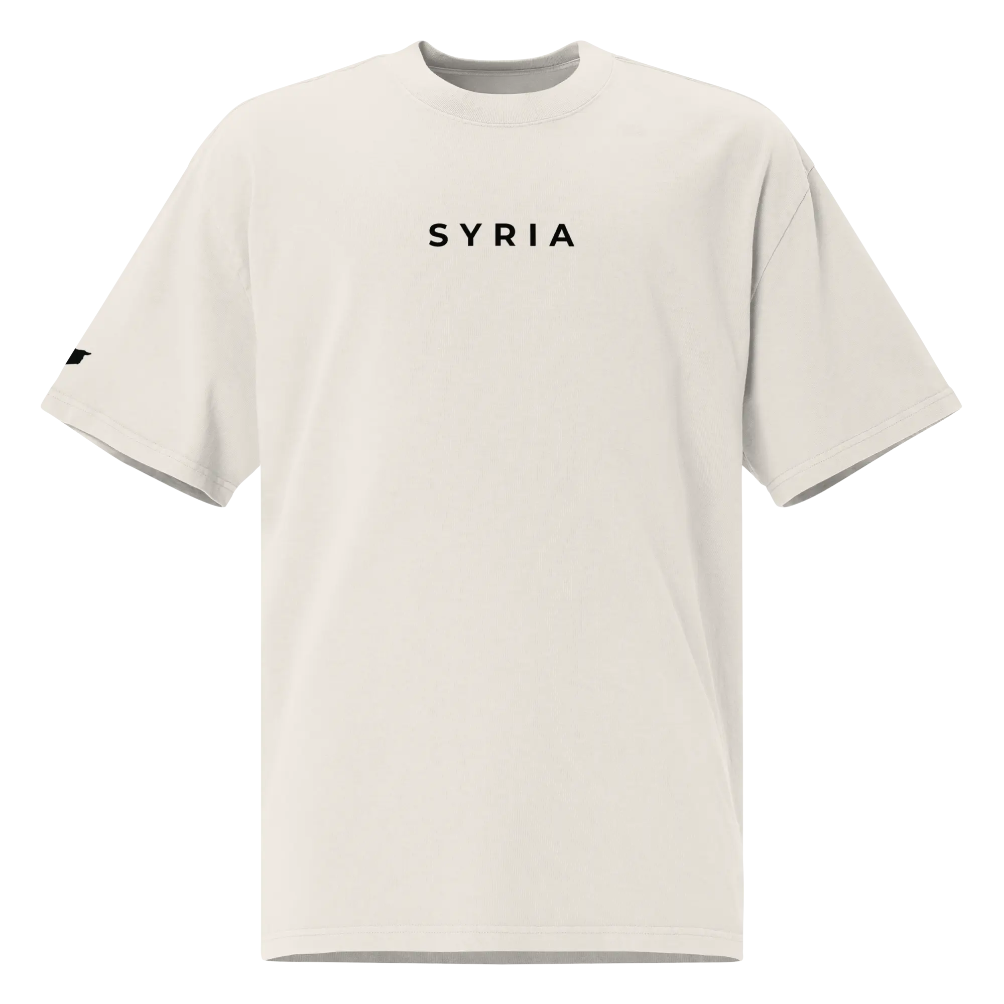 Syria Faded Tee (Black Print)