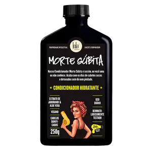 Lola From Rio  Morte Subita Moisturizing Conditioner For All Types of Dry And Damaged Hair Types, Vegan, Cruelty-free, Paraben-free, Sulfate-free 8.45 Fl Oz