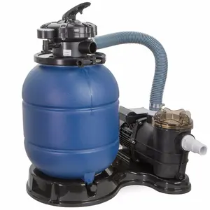 XtremepowerUS 2400GPH 13" Sand Filter System for Above Ground Pools with Pump & 4-Way Valve Intex Compatible